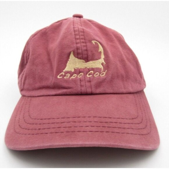 Women Cape Cod Massachusetts Embroidered Adjustable Hat (A) - Picture 1 of 6